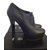 Yves Saint Laurent Ankle Boots Grey Leather  ref.71483
