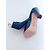 Chanel Zweifarbige Pumps aus Lackleder Blau - Ansicht 5