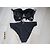 Autre Marque Costume da bagno Aubade nero push-up con occhielli dorati - vista 4