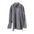 Pierre Balmain Men's Button Down Shirt Purple Dark grey Cotton Wool  ref.71659