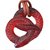Lalique Serpents Verre Rouge  ref.71660