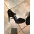 Tacones Christian Dior negros de satén y terciopelo 12cm - vista 3
