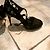 Tacones Christian Dior negros de satén y terciopelo 12cm - vista 7