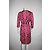 Vestido envelope Diane Von Furstenberg de seda rosa branco marinho - vista 2