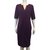 Diane Von Furstenberg Dress Purple Wool Elastane Polyamide  ref.71794