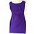 Vestido de lana morado Diane Von Furstenberg Púrpura - vista 5