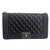 Le Boy Chanel Garoto Preto Couro  ref.71822