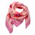 Chanel Lenços de seda Rosa  ref.71834