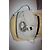Louis Vuitton Selene PM in pelle Mahina bianca borsa a mano Beige - vista 6