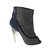 Chanel Botas de tornozelo Azul Suécia  ref.72008