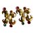 Yves Saint Laurent Earrings Golden Metal  ref.72131