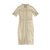 Chanel Dresses Beige Cotton  ref.72136