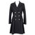 Versace coat new Black Wool  ref.72218