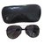 Chanel Oculos escuros Preto Metal  ref.72382
