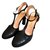 Chanel sandals Black Leather  ref.72401