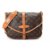 Louis Vuitton Saumur 30 vintage Brown Leather Cloth  ref.72499