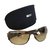 Gucci Sonnenbrille Grau Kunststoff  ref.72543
