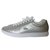 Lacoste sneakers Silvery White Leather  ref.72558