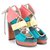 Jimmy Choo sandals Multiple colors Leather  ref.72670