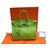 Hermès Birkin 35 Green Leather  ref.72682
