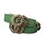 Bulgari Bracelets Cuir Vert  ref.72690