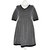 Ganni Dress Grey Cotton Polyester  ref.72699