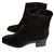 Carel Ankle boots Black Leather  ref.72700