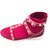 Valentino scarpe da ginnastica Rosa Tela  ref.72708