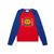 Übergroßes Sweatshirt mit Gucci-Logo Rot Baumwolle  ref.72723