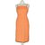Givenchy Vestido Naranja Algodón  ref.72832