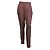 Windsor Pantalon estampado seda Blanco Burdeos