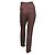 Windsor Pantalon estampado seda Blanco Burdeos - vista 2