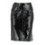Versace Jupes Cuir Noir  ref.72912