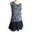 Miu Miu Dresses Black Blue Cotton  ref.72920