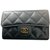 Chanel Purses, wallets, cases Blue Leather  ref.73075