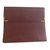 Cartier Bags Briefcases Dark red Leather  ref.73116