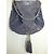 Borsa Messenger Ikks Blu Pelle Effetto Velluto - vista 10