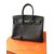 Hermès Birkin 35 Black Leather  ref.73358