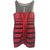 Bcbg Max Azria Robe Polyester Rouge  ref.73361