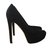 Christian Dior Tacones Negro Piel de cordero  ref.73367