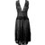 High Dress Black Polyester  ref.73386