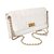 Chanel Handtaschen Weiß Leder  ref.73391