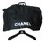Chanel Borsa da viaggio Nero Tela  ref.73474