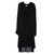 Balenciaga Robes Polyester Noir  ref.73519