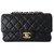 Timeless Chanel PM Classic Black Leather  ref.73698