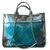 Chanel Handbag Blue Plastic  ref.73749