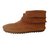Minnetonka boots Brown Suede  ref.73775