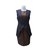 Alexander Mcqueen Dress Black Bronze Polyester Wool Rayon  ref.73826