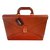Lancel Briefcase Brown Leather  ref.73875