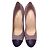 Escarpins Chanel en cuir taupe taille 41 - vue 2